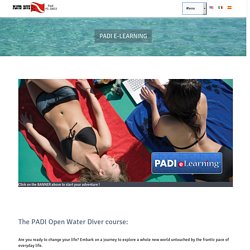 PADI Open Water Diver course - Pluto Dive