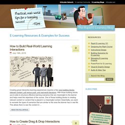 The Rapid eLearning Blog - Practical, real-world tips for e-learning success.