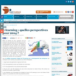 E-learning : quelles perspectives pour 2014 ?