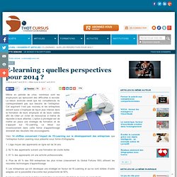 E-learning : quelles perspectives pour 2014 ?