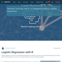 Machine Learning with R: A Complete Guide to Logistic Regression - Appsilon