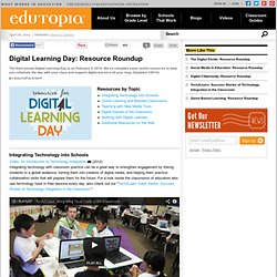Digital Learning Day: Resource Roundup