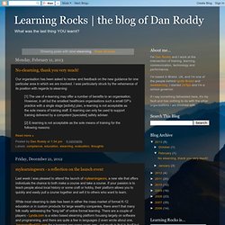Learning Rocks: elearning