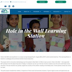 Hole in the Wall Learning Station - NIIT Foundation