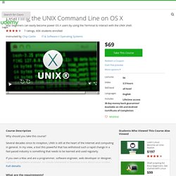 Learning the UNIX Command Line on OS X by Chip Castle