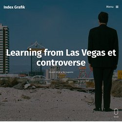 ARTICLE: Venturi - apprendre de Las Vegas -F