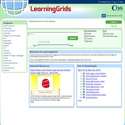Learning Grids: free education resources for Clicker 6