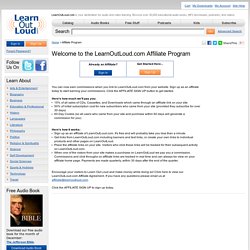 LearnOutLoud.com Affiliate Program