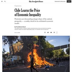 Chile Learns the Price of Economic Inequality