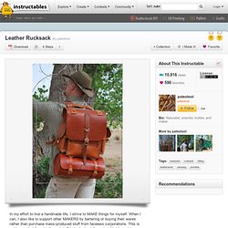 Leather Rucksack