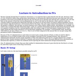 Lecture 6: Introduction to IVs
