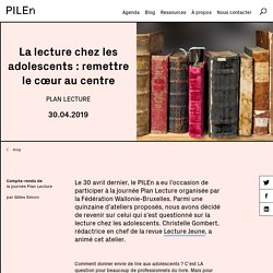 La lecture chez les adolescents : remettre le cœur au centre