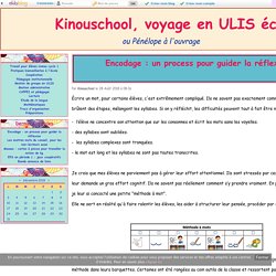 Lecture - Kinouschool, voyage en ULIS école