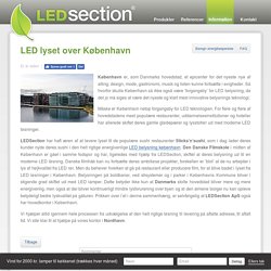 LED lyset over København