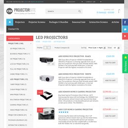 LED Projectors available at Birkehead