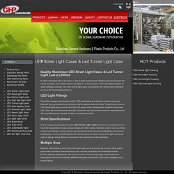 Led Street Light Case - Led Tunnel Light Case