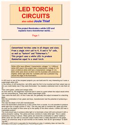TALKING ELECTRONICS LED Torch