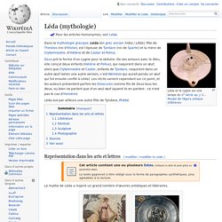 Léda (mythologie)