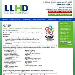 Ledge Light Health District - GASP