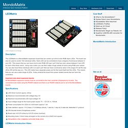 LEDMatrix : MondoMatrix