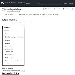 Leela Training · jhorthos/lczero-training Wiki