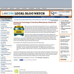 Legal Blog Watch