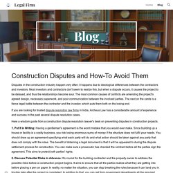 Legal Firm - Blog