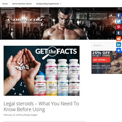 Legal steroids - What You Need To Know Before Using - A-DROL.com