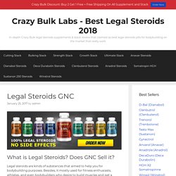 Crazy Bulk Labs - Best Legal Steroids 2018