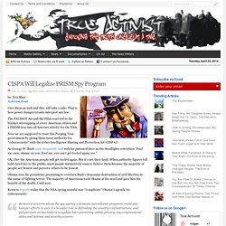 CISPA Will Legalize PRISM Spy Program