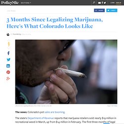 3 Months Since Legalizing Marijuana, Here's What Colorado Looks Like