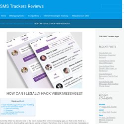 How Can I Legally Hack Viber Messages online?