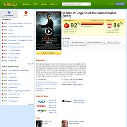 Ip Man 2: Legend of the Grandmaster Movie Reviews