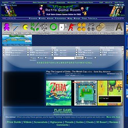 Play Legend of Zelda, The - The Minish Cap rom Game Online - Game Boy Advance free gba