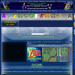 Play Legend of Zelda, The - A Link to the Past & Four Swords rom Game Online - Game Boy Advance free gba