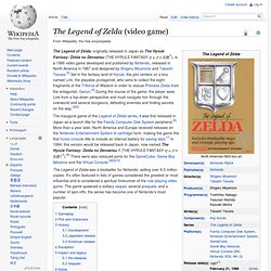 The Legend of Zelda (video game)
