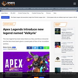 Apex Legends introduce new legend named 'Valkyrie'