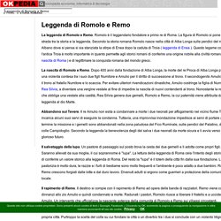 Leggenda di Romolo e Remo - Okpedia