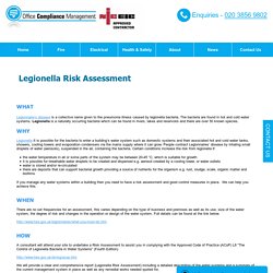 Compliance Management-based Legionella Risk Assessment London