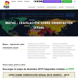 Mapas - legislación sobre orientación sexual