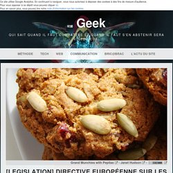 睦勝 Geek - [LEGISLATION] Directive Européenne sur les Cookies