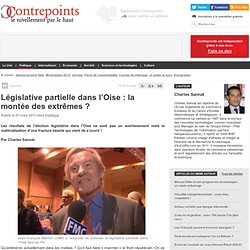 Législative partielle dans l'Oise : la montée des extrêmes ?
