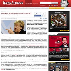 Allemagne : Angela Merkel est-elle imbattable ?