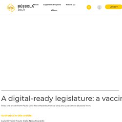 A digital-ready legislature: a vaccine against the authoritarian variant