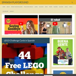 LEGO Challenge Cards in Spanish