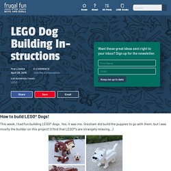 LEGO Dog Building Instructions