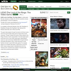 LEGO The Lord of the Rings: The Video Game