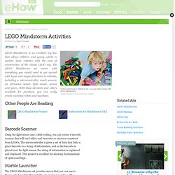 LEGO Mindstorm Activities