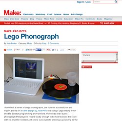 LEGO Phonograph