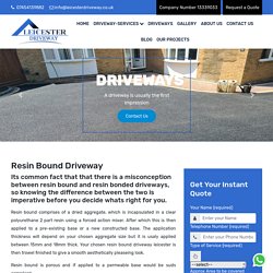 Looking for best resin bound driveway Leicester